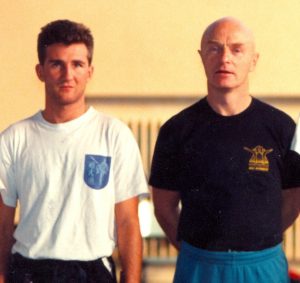 con Bob Breen seminario Kali Milano 1991