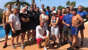 foto di gruppo Menorca 2018 giorno